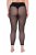 Ulla Popken 836800 Legging collant Noir - Collants & chaussettes - 