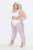 Ulla Popken 836800 Legging collant à pois Blanc - Collants & chaussettes - 