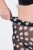 Ulla Popken 836803 Panty anti-frottement fleuri Noir - Panties anti-frottement - 