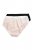 Ulla Popken 837353 Culottes en dentelle lot de 3 Beige - Culottes - 