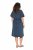 Ulla Popken 837403 Robe en jersey à manches courtes Bleu marine - Robes en jersey - 