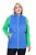Ulla Popken 837409 Gilet HYPRAR matelassé Bleu - Gilets sans manches - 