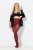 Ulla Popken 837870 Collant 100 den Bordeaux - Collants & chaussettes - 