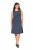 Ulla Popken 837874 Robe en jersey sans manches Bleu marine - Robes en jersey - 