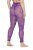 Ulla Popken 837935 Legging collant à motifs Violet - Collants & chaussettes - 