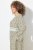 Ulla Popken 838120 Robe imprimée à col V Vert clair - Robes mini - Mini-robes femme grande taille