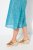 Ulla Popken 838483 Robe à imprimé animal Turquoise - Robes d'été - Robes légères d'été en grande taille