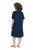 Ulla Popken 838567 Robe à manches courtes Multicolore - Robes midi - Robes mi-longues pour femmes rondes