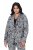 Ulla Popken 838656 Blazer fleuri Blanc - Blazers - Vestes blazer pour femme, grandes tailles