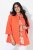 Ulla Popken 838658 Veste Corail - Vestes - Vestes grande taille pour femme