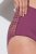 Ulla Popken 838675 Culottes taille haute Violet foncé - Culottes - 
