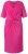 Ulla Popken 838765 Robe en jersey à manches courtes et col V Rose - Robes - Des robes dans toutes les tailles