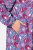 Ulla Popken 838839 Robe chemise imprimée Pétrole - Robes midi - Robes mi-longues pour femmes rondes