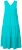 Ulla Popken 839135 Robe longue sans manches Turquoise - Robes maxi - Robes longues pour femmes rondes