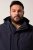 Men+ 215 Veste de pluie à capuche Bleu marine - Vestes - Vestes homme grandes tailles