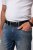 JP1880 839374 Ceinture aspect cuir à boucle métallique Noir - Accessoires - Les accessoires pour homme