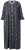 Ulla Popken 839518 Robe à imprimé animal et manches 3/4 Anthracite - Robes maxi - Robes longues pour femmes rondes