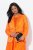 Ulla Popken 839607 Blazer en satin imprimé Orange clair - Blazers - Vestes blazer pour femme, grandes tailles