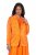 Ulla Popken 839607 Blazer en satin imprimé Orange clair - Blazers - Vestes blazer pour femme, grandes tailles