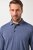 JAY-PI Quickdry Polo Long Sleeve Blue - Polos - Polos homme grande taille
