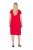 Ulla Popken 839896 Robe en jersey à strass Rose - Robes de soirée - Robes de soirée en grandes tailles