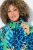 Ulla Popken 840024 Veste de pluie à imprimé animal Vert menthe - Vêtements de pluie - 