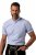 JP1880 Shirt Traditional Short Sleeve Checked Light Blue - Chemises - Chemises Grandes Tailles Hommes