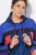 Ulla Popken 840094 Veste technique Bleu marine - Vestes - Vestes grande taille pour femme