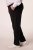Men+ 207 Bilbao Flexlastic Chino en jersey Noir - Costumes - Costumes grandes tailles 