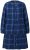 Ulla Popken 840929 Robe à carreaux Bleu marine - Robes midi - Robes mi-longues pour femmes rondes