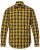 JP1880 Checked Shirt Long Sleeve Kent Collar Curry - Chemises - Chemises Grandes Tailles Hommes