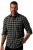 JP1880 Checked Flannel Shirt Long Sleeve Eucalyptus Green - Chemises - Chemises Grandes Tailles Hommes