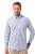 JP1880 Oxford Shirt Flexnamic Long Sleeve Ash Turquoise - Chemises - Chemises Grandes Tailles Hommes
