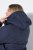 Ulla Popken 841360 Veste matelassée Bleu marine - Vestes - Vestes grande taille pour femme