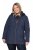Ulla Popken 841360 Veste matelassée Bleu marine - Vestes - Vestes grande taille pour femme