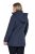 Ulla Popken 841360 Veste matelassée Bleu marine - Vestes - Vestes grande taille pour femme