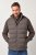 JP1880 841361 Gilet matelassé laser Brun moka - Vestes - Vestes homme grandes tailles