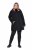 Ulla Popken 841398 Manteau Noir - Manteaux - Manteaux grande taille pour femme