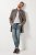 JP1880 Coat Flexnamic Quilted Insert Grey TALL - TALL vestes - Vestes coupe TALL pour hommes grands