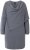 Ulla Popken 841941 Robe en maille à manches longues Gris chiné - Robes en maille - 
