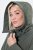 Ulla Popken 842008 Manteau technique Vert - Manteaux - Manteaux grande taille pour femme