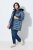 Ulla Popken 842013 Veste matelassée Bleu denim - Vestes - Vestes grande taille pour femme