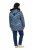 Ulla Popken 842013 Veste matelassée Bleu denim - Vestes - Vestes grande taille pour femme