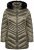 Ulla Popken 842013 Veste matelassée Marron clair - Vestes - Vestes grande taille pour femme