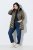 Ulla Popken 842013 Veste matelassée Marron clair - Vestes - Vestes grande taille pour femme