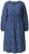 Ulla Popken 842153 Robe mi-longue imprimée Pétrole - Robes midi - Robes mi-longues pour femmes rondes