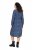Ulla Popken 842153 Robe mi-longue imprimée Pétrole - Robes midi - Robes mi-longues pour femmes rondes