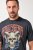 JP1880 T-Shirt Driven By The Devil Black - T-shirts - T-shirts Homme Grande Taille