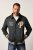 JP1880 Blouson Velour with Chest Embroidery Dark Green - Vestes - Vestes homme grandes tailles