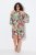 Ulla Popken 842471 Robe trapèze à manches 3/4 Champagne - Robes - Des robes dans toutes les tailles